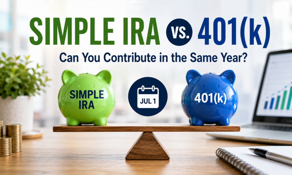 Can I Contribute to a SIMPLE IRA and 401(k) in the Same Year?